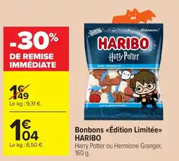 Carrefour Market HARIBO Bonbons Édition Limitée offre
