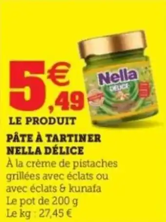 Pâte à tartiner nella délice