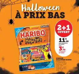 Super U Bonbons halloween haribo offre