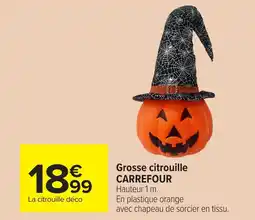 Carrefour Market Grosse citrouille carrefour offre