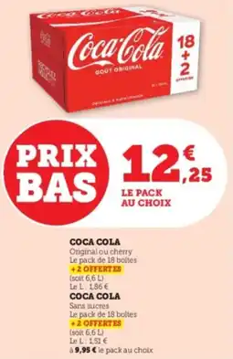 Super U Coca cola offre