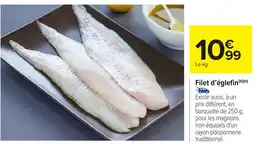 Carrefour Market Filet d'églefin offre