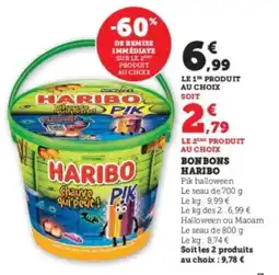 Super U Bonbons haribo offre