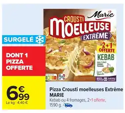 Carrefour Market MARIE Pizza Crousti moelleuses Extrême offre