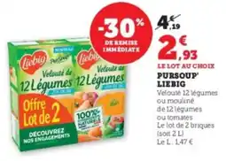 Super U Pursoup liebig offre