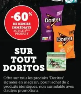 Super U Sur tout doritos offre