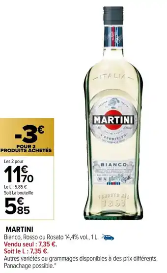 Carrefour Martini offre