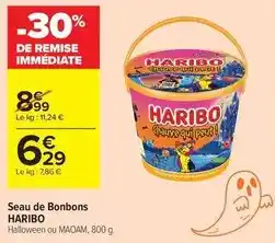 Carrefour Drive Haribo - seau de bonbons offre