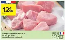 Carrefour Drive Blanquette sans os os offre