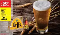 Carrefour Drive Leffe - bière offre