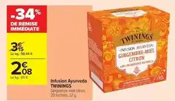Carrefour Drive Infusion - ayurveda offre