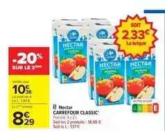 Carrefour Carrefour - nectar classic offre