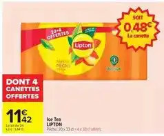 Carrefour Lipton - ice tea offre
