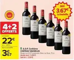 Carrefour Vaugelas - a.o.p. corbières offre