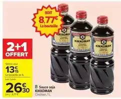 Carrefour Kikkoman - sauce soja offre