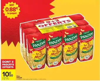 Carrefour Panzani - plats offre