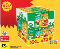 Carrefour Carrefour - gourdes pouche-fruit & cig offre