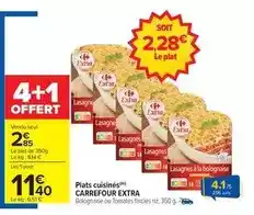 Carrefour Carrefour - plats cuisinés extra offre