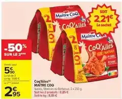 Carrefour Maître coq - coq'ailes offre