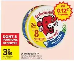 Carrefour Fini - la vache qui rit offre