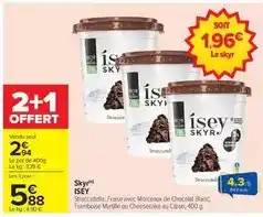 Carrefour Isey skyr - skyr offre