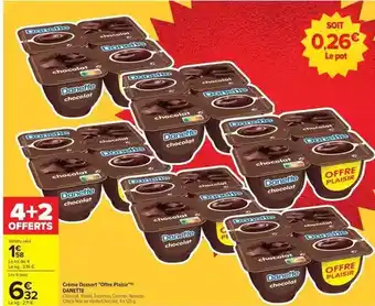 Carrefour Danette - gamme dessert offre plais offre
