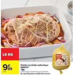 Carrefour Palette - à la diable authentique offre