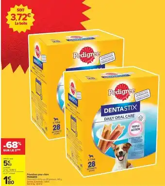 Carrefour Pedigree - dentastix offre