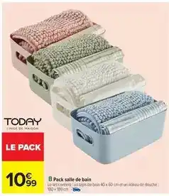 Carrefour Pack salle de bain offre