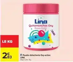 Carrefour Poudre détachante oxy-action offre