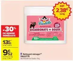 Carrefour Paulette - nettoyant ménager offre