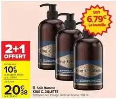 Carrefour King - soin homme offre