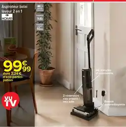 Carrefour Carrefour - aspirateur balai offre