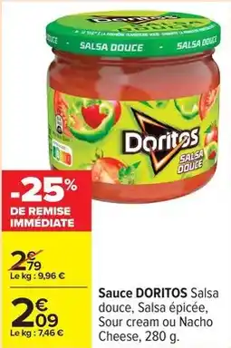 Carrefour Doritos - sauce offre