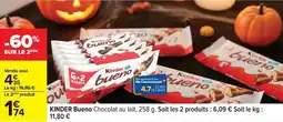 Carrefour Kinder - bueno chocolat au lait offre