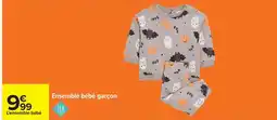 Carrefour Tex - ensemble bébé garçon offre