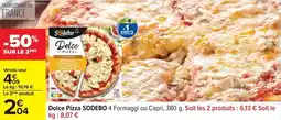 Carrefour Sodebo - dolce pizza offre