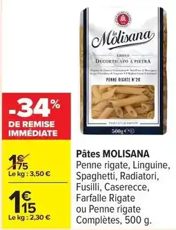 Carrefour Pietra - pâtes offre