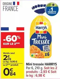 Carrefour Harry's - mini tressée offre