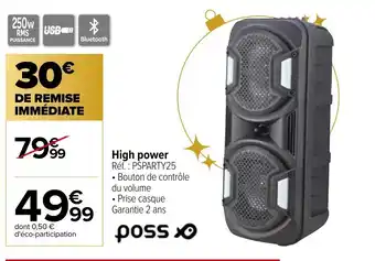 Carrefour High Power offre
