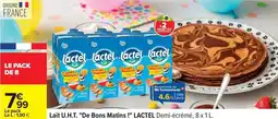 Carrefour Lactel - lait u.h.t. de bons matins offre