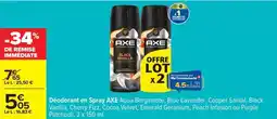Carrefour Axe - deodorant en spray offre