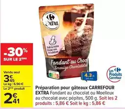 Carrefour Carrefour - préparation pour gâteaux offre