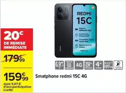 Carrefour Ram - smartphone 15c 4g offre