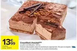 Carrefour Croustillant chocolat offre