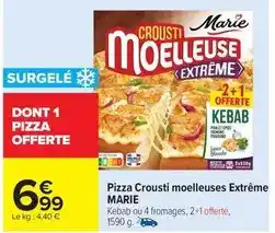 Carrefour Marie - pizza crousti moelleuses extreme offre