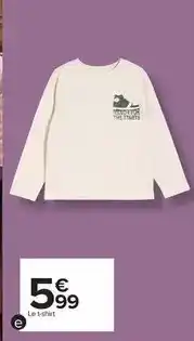 Carrefour Le t-shirt offre