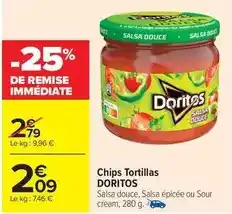 Carrefour Doritos - chips tortillas offre