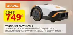 Rural Master Stihl - tondeuse robot imow 3 offre