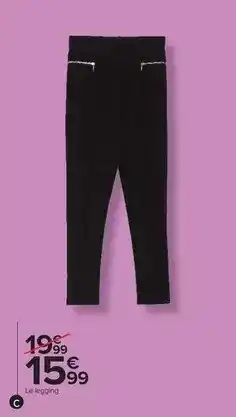 Carrefour Legging offre